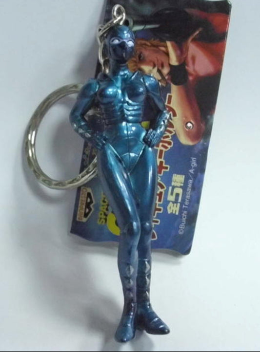 Banpresto Space Adventure Cobra Lady Armaroid Key Chain Holder Figure