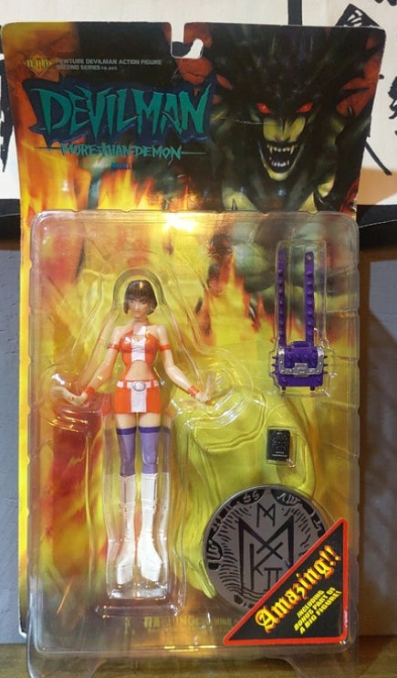 Fewture Devilman Go Nagai More Than Demon Miki Makimura w/ Taro Makimura Action Figure