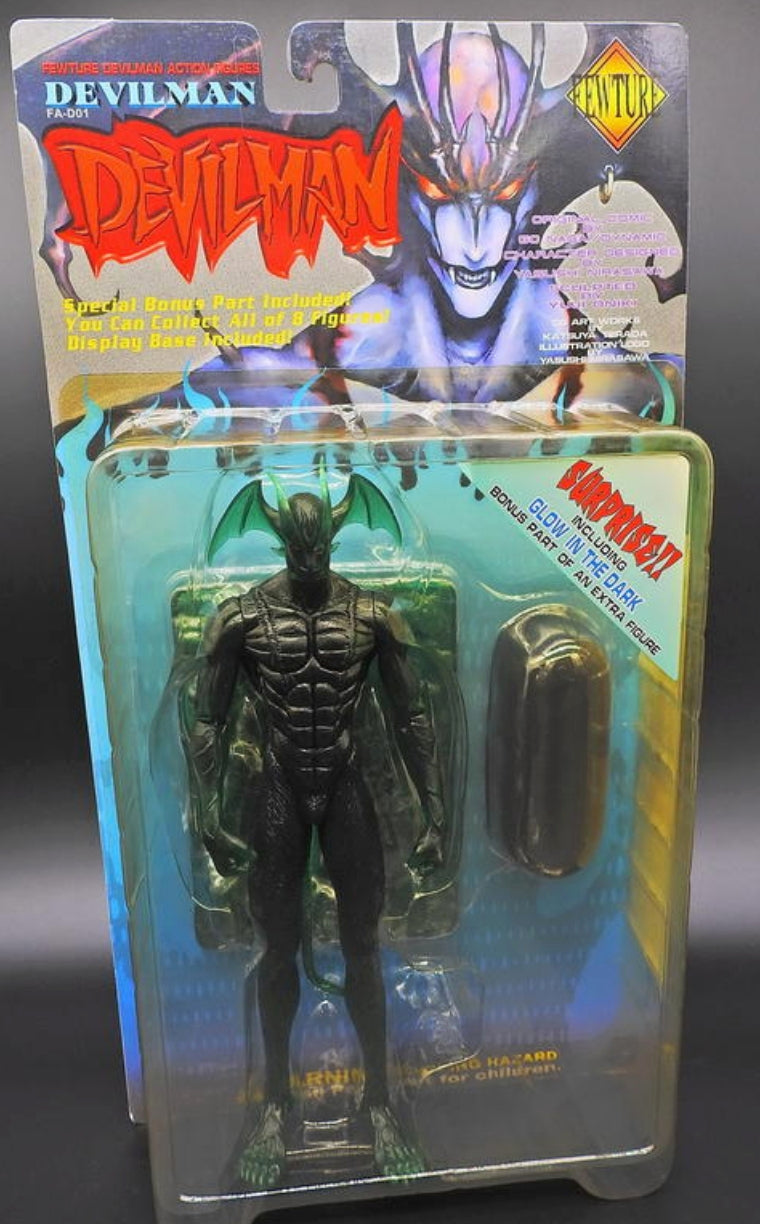 Fewture Devilman Go Nagai Devilman Crystal Green ver Trading Figure