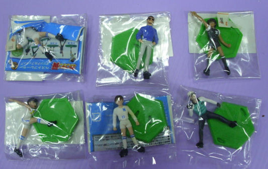 Bandai Captain Tsubasa 6 Trading Collection Figure Set Used