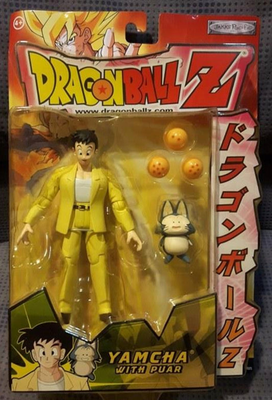 Jakks Pacific Dragon Ball Z DBZ Yamcha with Puar Action Figure