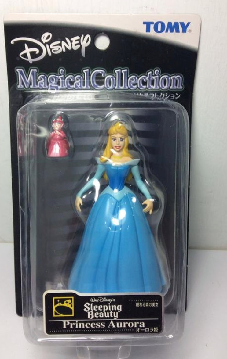 Tomy Disney Magical Collection 072 Sleeping Beauty Princess Aurora Blue ver Trading Figure
