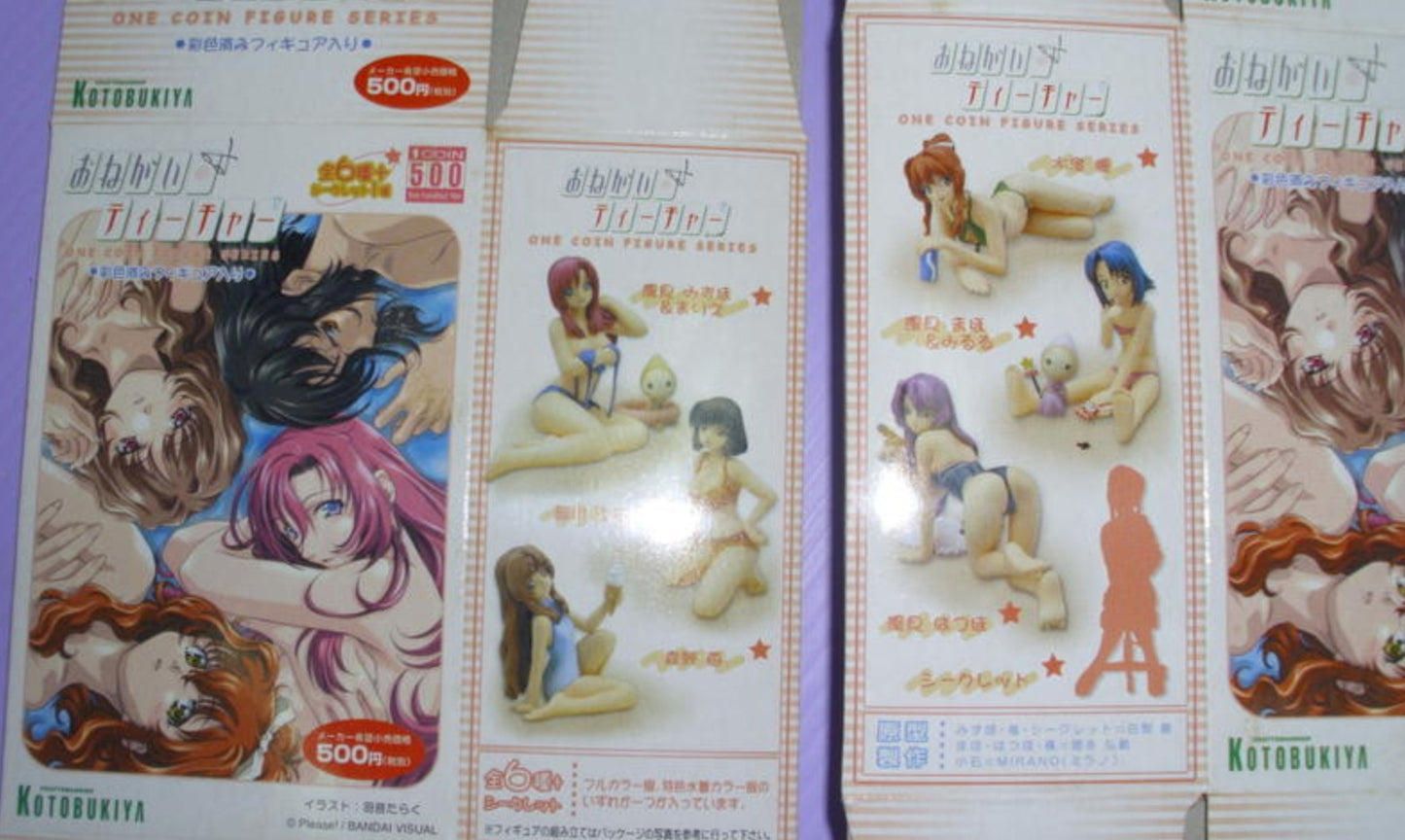 Kotobukiya One Coin Please Teacher 6+6+1 Secret 13 Trading Figure Set