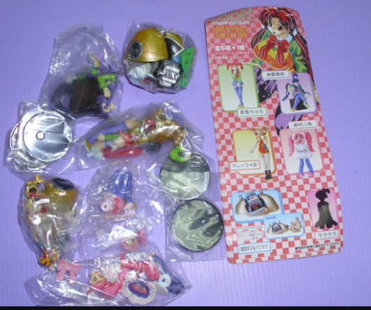 Romando Eiken Small Collection Gashapon Part 1 5 Collection Figure Set