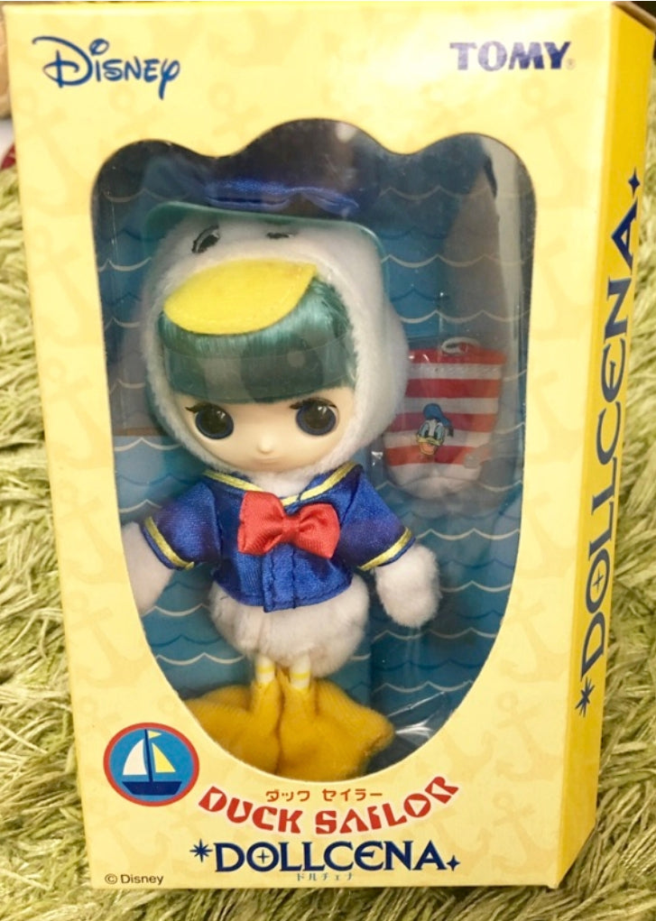 Tomy Dollcena Disney Duck Sailor Doll Figure