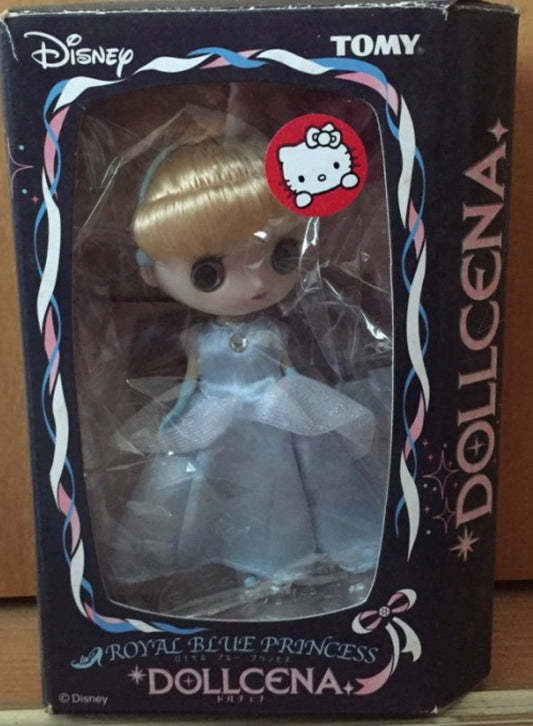 Tomy Dollcena Disney Royal Blue Princess Doll Figure