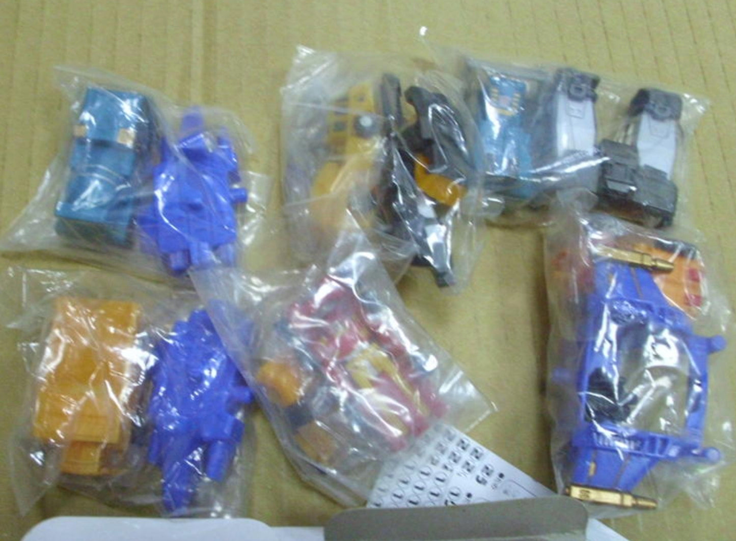 Takara Transformers Micro Master 6 Trading Figure Set