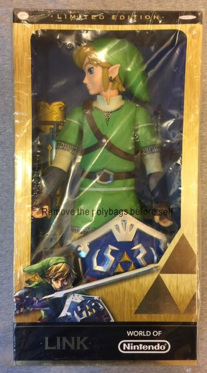 Jakks Pacific 2015 SDCC The World of Nintendo Zelda LInk Skyward Sword LImited Edition Action Figure