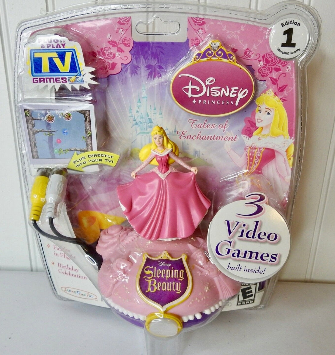 Jakks Pacific TV Video Games Disney Princess Sleeping Beauty ver Trading Figure