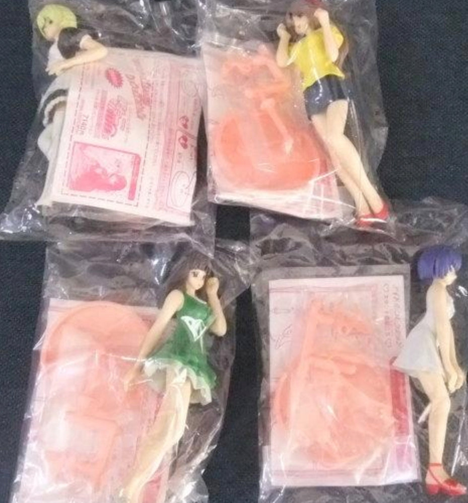 Tomy Strawberry Ichigo 100% Idol Collection 4 Trading Figure Set