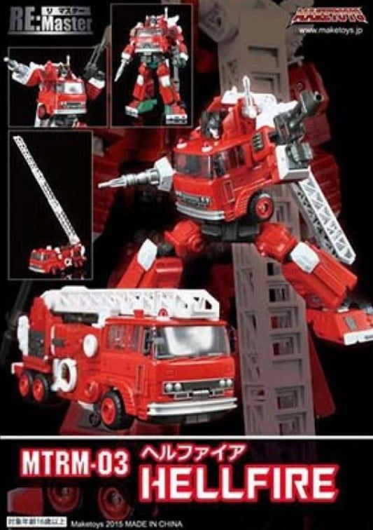 Maketoys ReMaster Transformers MTRM-03 Hellfire Action Figure