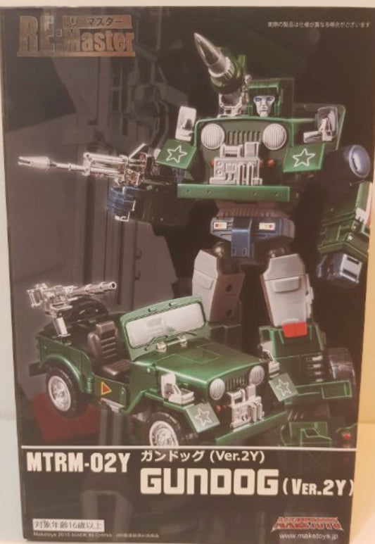 Maketoys ReMaster Transformers MTRM-02Y Gundog ver 2y Action Figure