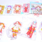 Epoch Mini Morning Musume Kubrick Style Gashapon 4 Action Figure Set