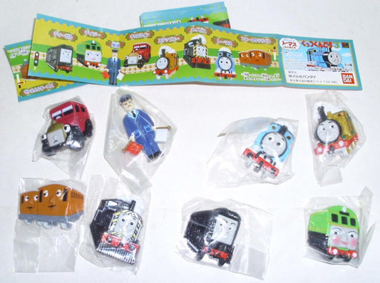 Bandai Thomas & Friends Gashapon 8 Mini Magnet Figure Set
