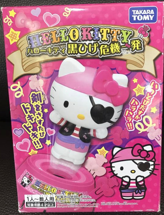 Takara Tomy Blackbeard Boss Pop Up Pirate Hello Kitty ver Game Set Figure