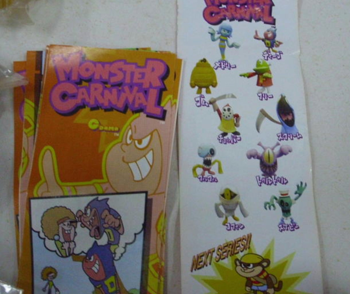 East Up EU Works Monster Carnival Gashapon 10 Collection Figure Set