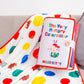 Sanrio Hello Kitty x The Very Hungry Caterpillar Taiwan Watsons Limited Book Style Plush Doll  & Blanket