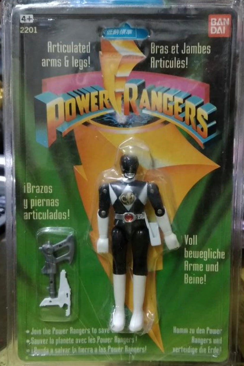 Bandai Power Rangers Kyoryu Sentai Zyuranger Black Fighter Action Figure