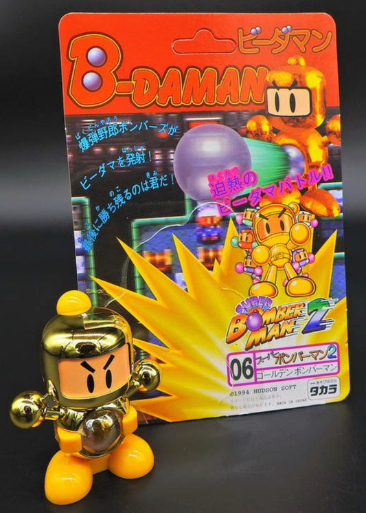 Takara 1994 Hudson Soft B-Daman Bomberman 2 No 06 Model Kit Action Figure Used