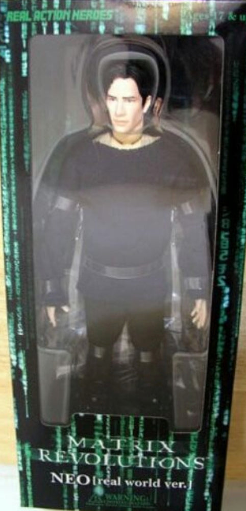 Medicom Toys 1/6 12" RAH Real Action Heroes Matrix Revolutions Neo Real World ver Collection Figure