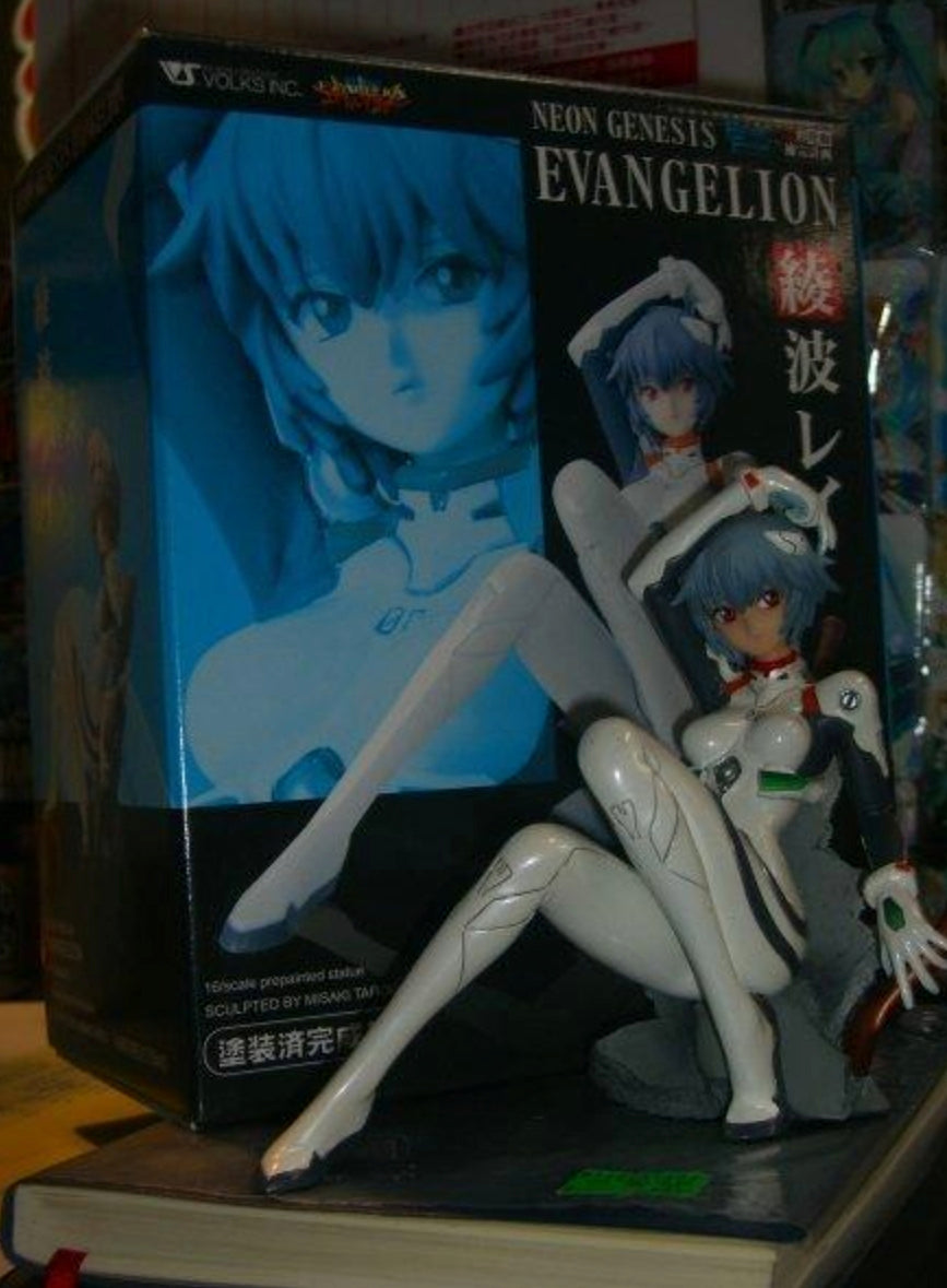 Volks 1/6 Neon Genesis Evangelion Rei Ayanami Cold Cast Statue Collection Figure