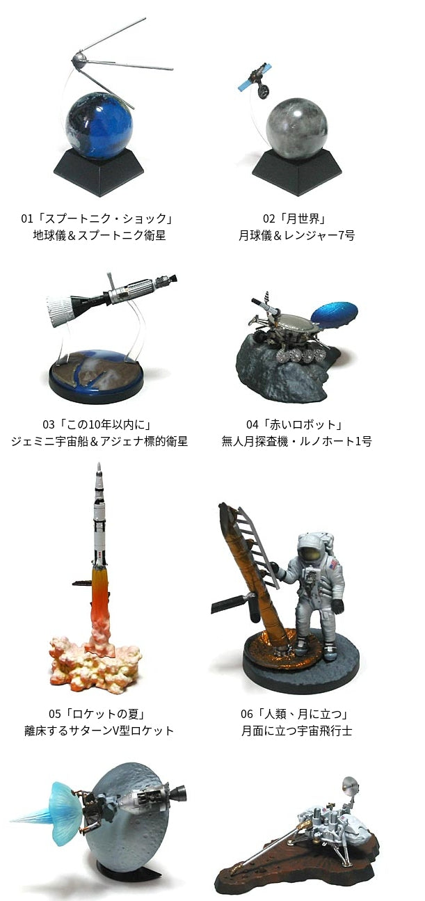 Kaiyodo Takara The Royal Museum Of Science Series 1 8 Figure Set