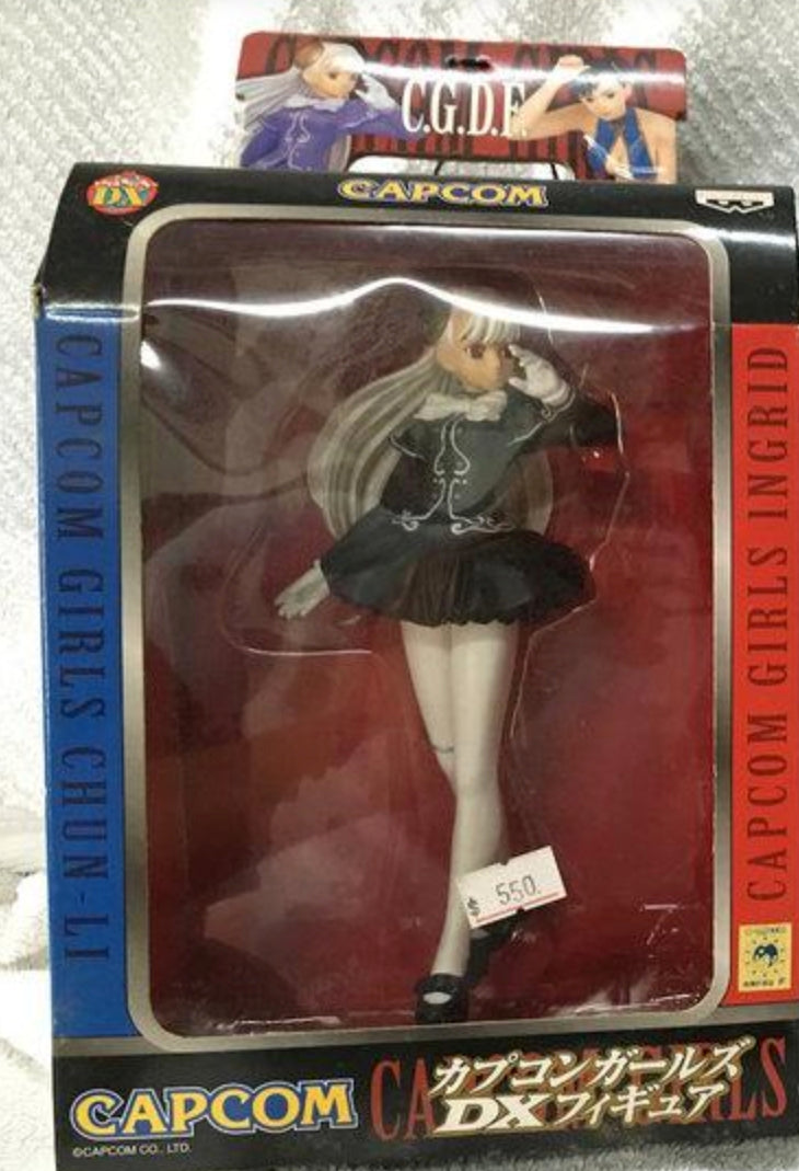 Banpresto Capcom Girls Collection DX Chun Li & Ingrid Ingrid Black ver Pvc Figure