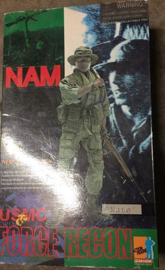 Dragon 1/6 12" Nam USMC Force Recon Nate Action Figure