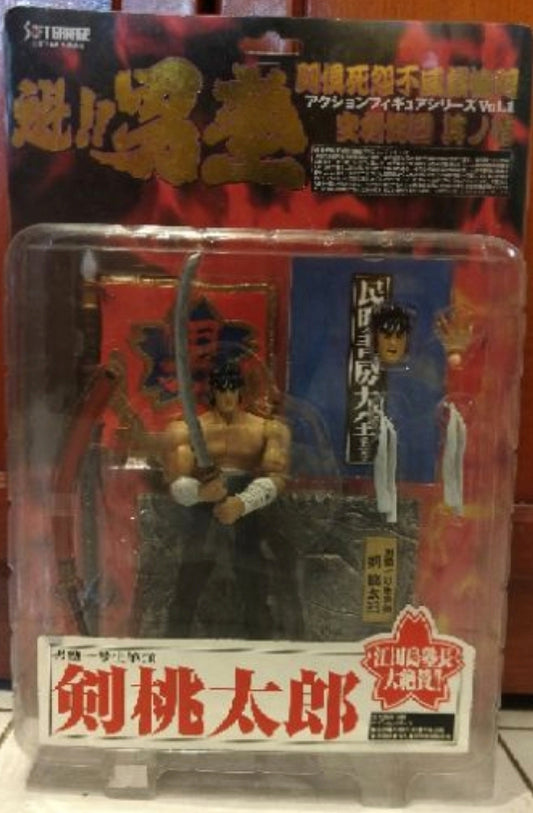 Soft Garage Sakigake Otokojuku Tsurugi Momotaro Action Figure