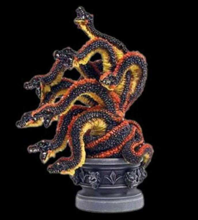 Yanoman Demon's Chronicle Part II 2 Fallen Angel Chapter Hydra Dragon Chess Figure Used
