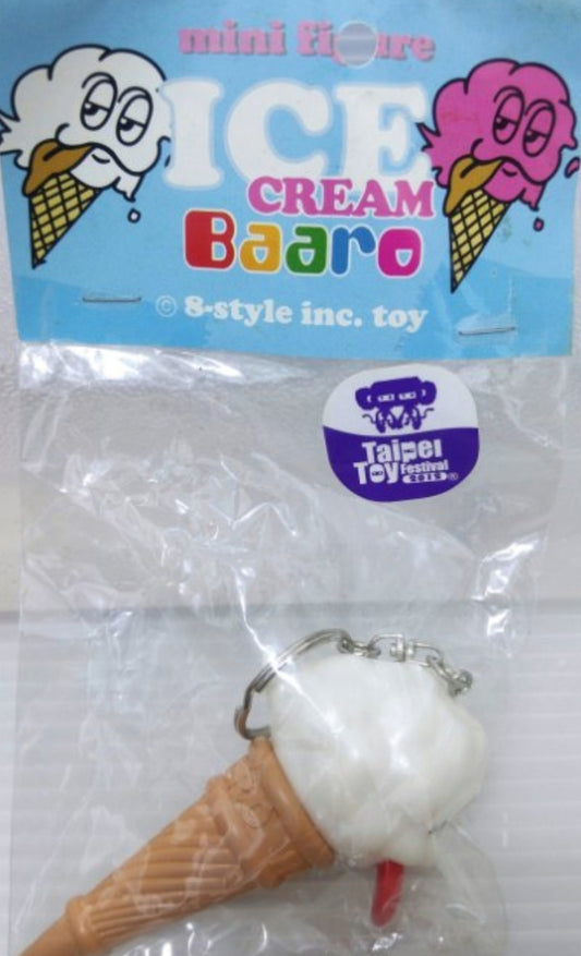 8-Style ZacPac TTF Taipei Toy Festival 2013 Limited Mini Ice Cream Baaro Key Chain Vinyl Figure