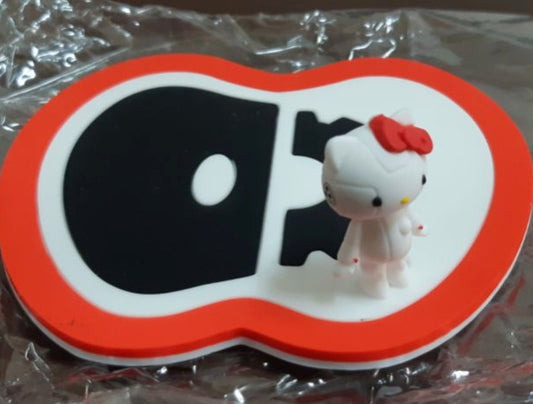 Sanrio 2013 Hello Kitty Future Land Robot Kitty Coaster Trading Figure