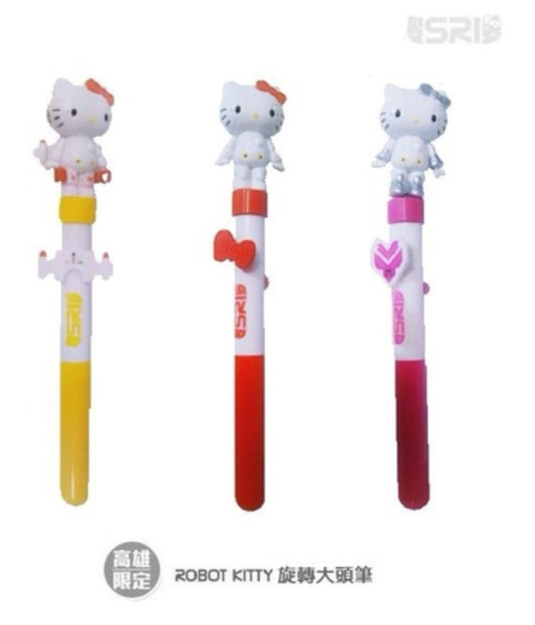 Sanrio 2013 Hello Kitty Future Land Robot Kitty Limited 3 Pen Trading Figure Set