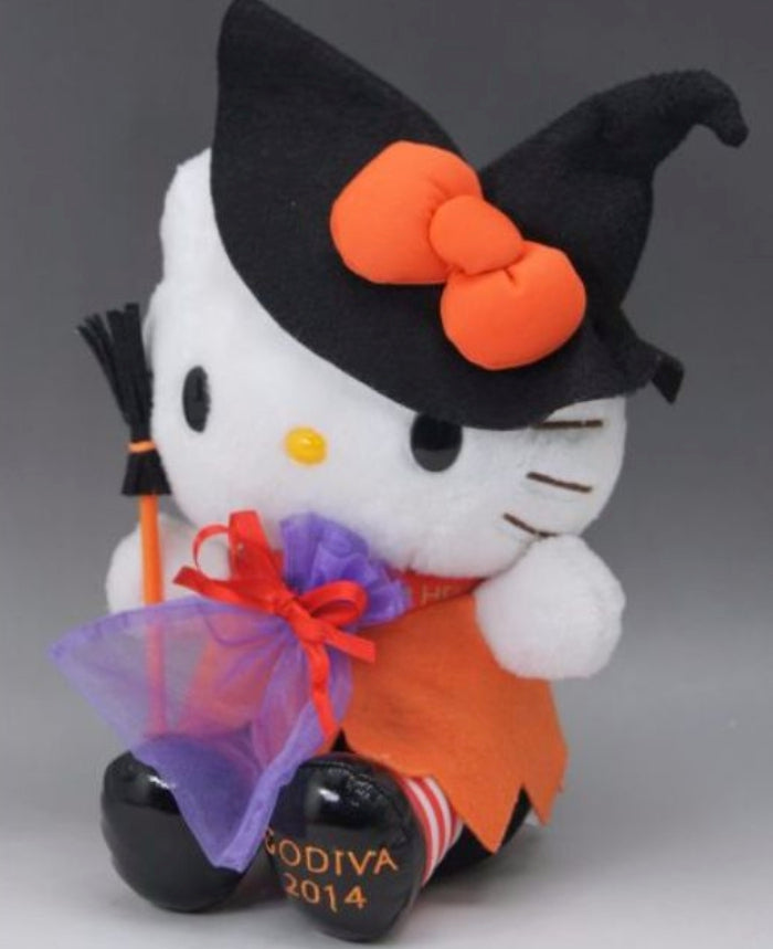 Sanrio Hello Kitty x Godiva 2014 Halloween ver Plush Doll 6" Collection Figure