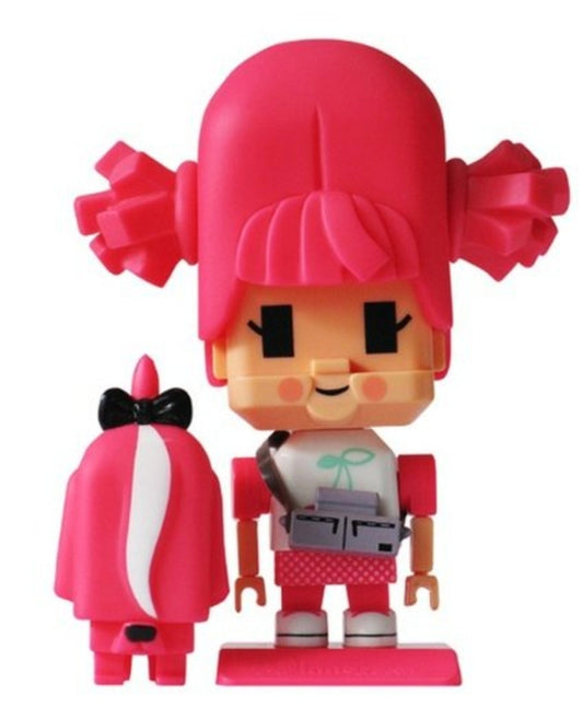 Jason Siu 2010 TTF Inno Lovers Pink Girl 3" Vinyl Figure