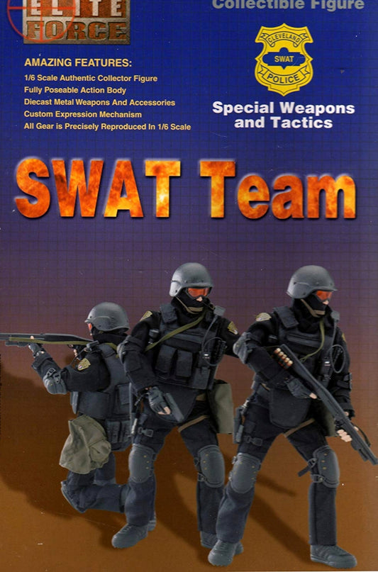 BBi 12" 1/6 Collectible Items Elite Force SWAT Team Special Weapons and Tactics Barret Action Figure