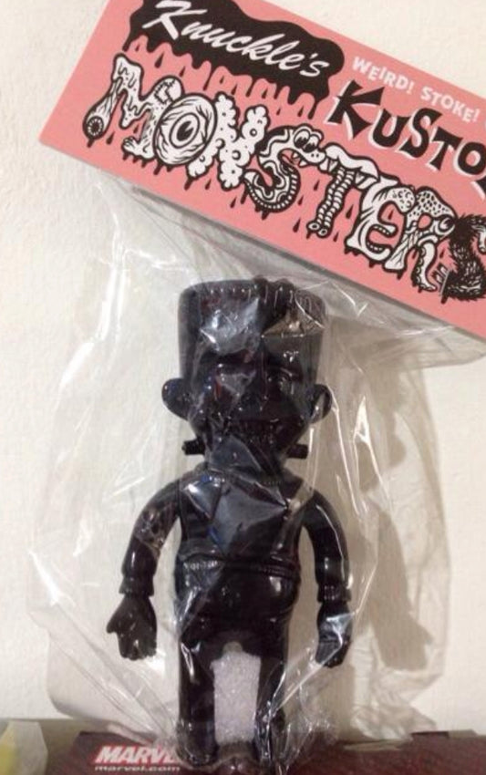 Headlock Studio Knuckle's Kustom Mini Lil Franky All Black ver 4" Vinyl Figure