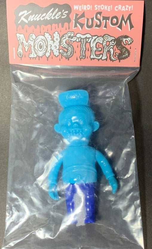 Headlock Studio Knuckle's Kustom Mini Lil Franky Blue ver 4" Vinyl Figure