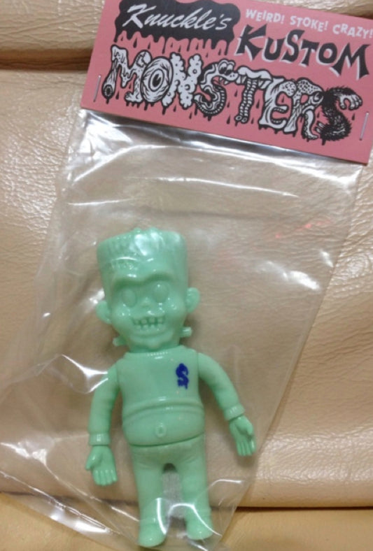 Headlock Studio Knuckle's Kustom Mini Lil Franky All Mint Green ver 4" Vinyl Figure