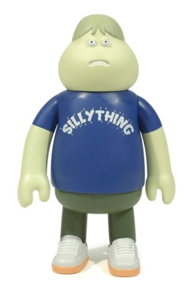 Amos Toys James Jarvis Leon Silly Thing Blue ver Vinyl Figure Used