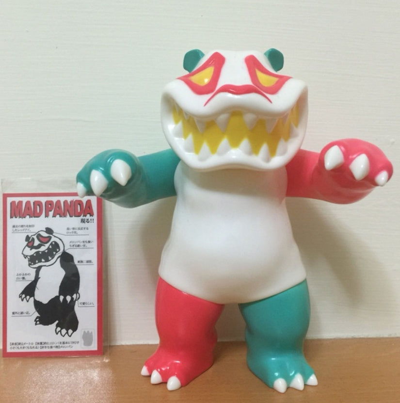 Mad Panda Factory Hariken Mad Panda White & Pink & Mint Green ver 7" Vinyl Figure Used