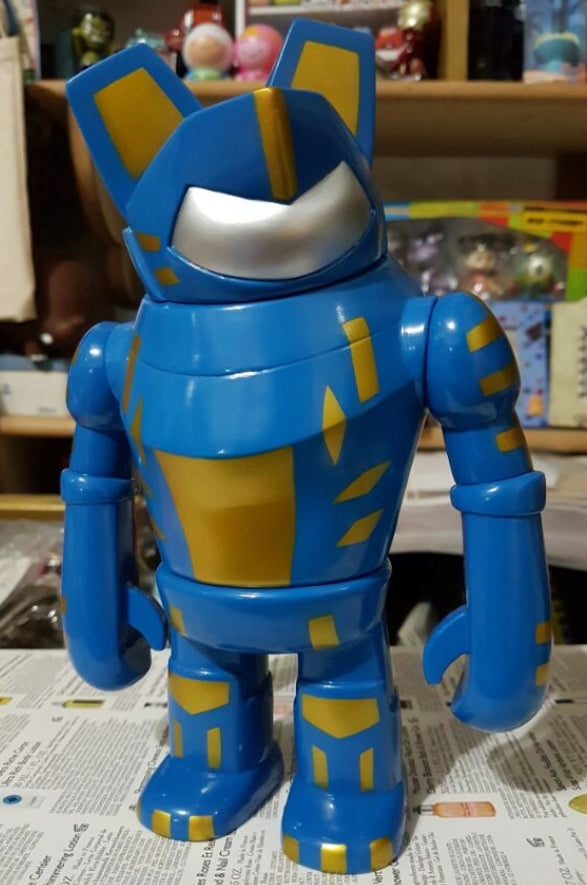 P.P.PUDDING Gen Kitajima Cosmicat Robo Blue ver 8.5" Vinyl Figure