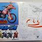 Bandai Power Rangers Gosei Sentai Dairanger Pink Fighter w/ Bike Action Figure