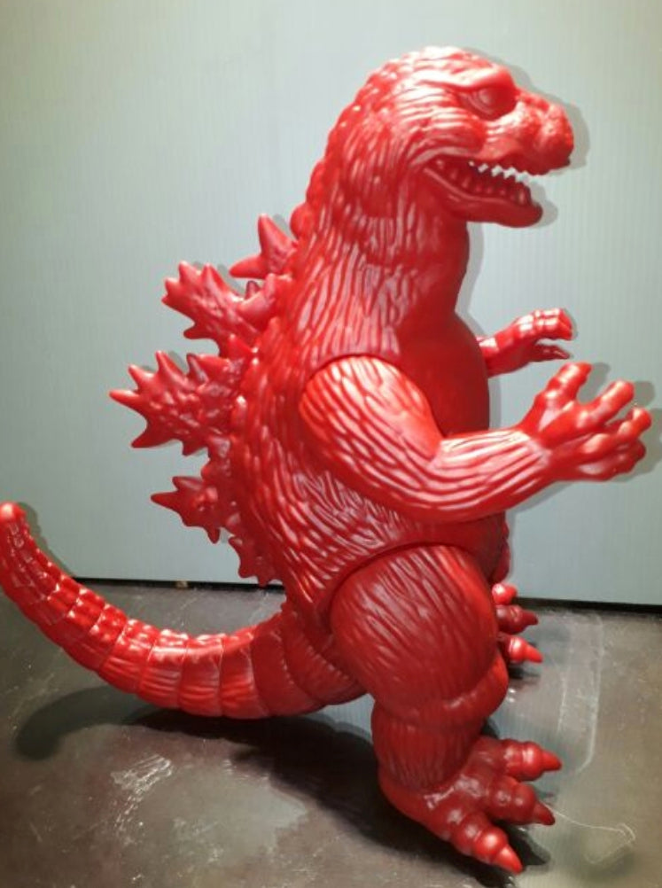 Marmit 2002 Vinyl Paradise 1962 Godzilla All Red ver 9" Soft Trading Figure