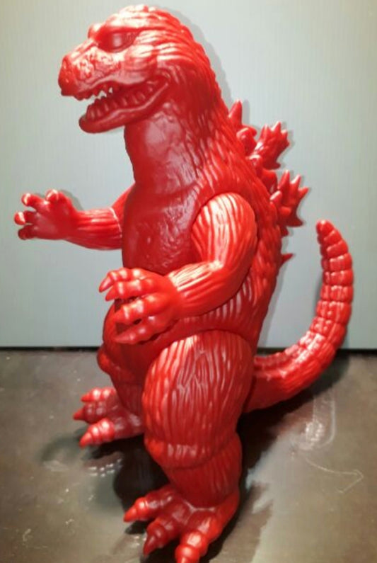 Marmit 2002 Vinyl Paradise 1962 Godzilla All Red ver 9" Soft Trading Figure