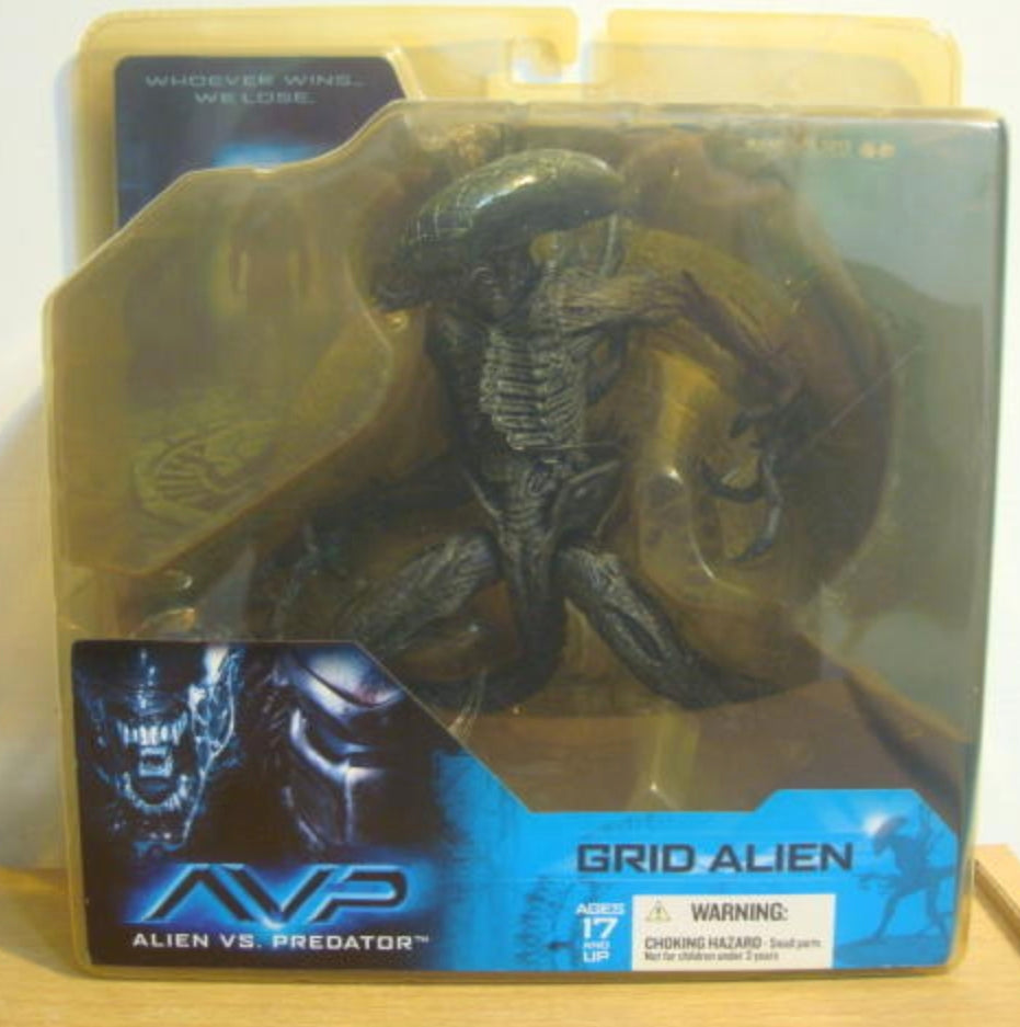McFarlane Toys Alien vs Predator Grid Alien ver Trading Figure