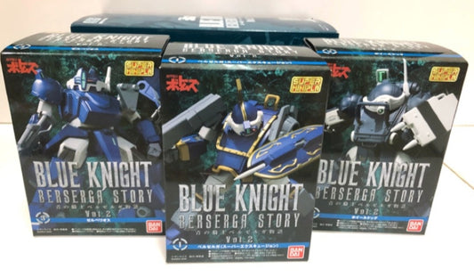 Bandai Votoms Gaiden Blue Knight Berserga Story Vol 2 3 Trading Figure Set