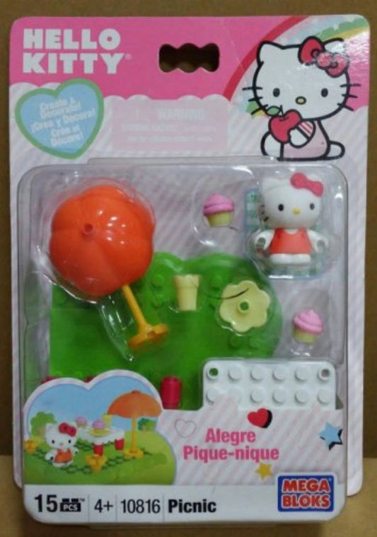 Megabloks 10816 Hello Kitty Picnic Trading Figure