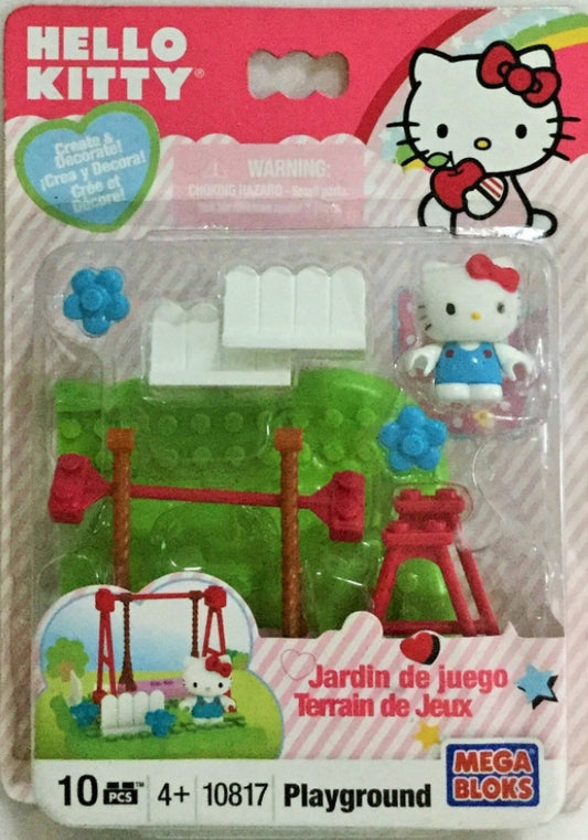 Megabloks 10817 Hello Kitty Playground Trading Figure