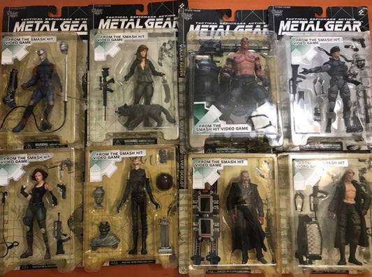 McFarlane Toys 1999 Konami Metal Gear Solid Tactical Espionage Action 8 Collection Trading Figure